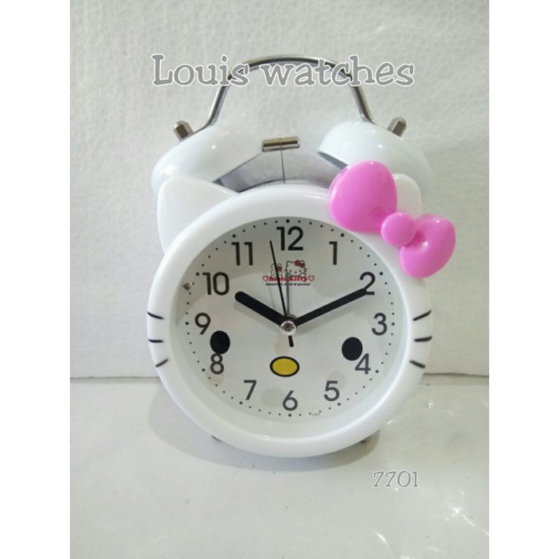 jam weker anak hello Kitty lucu