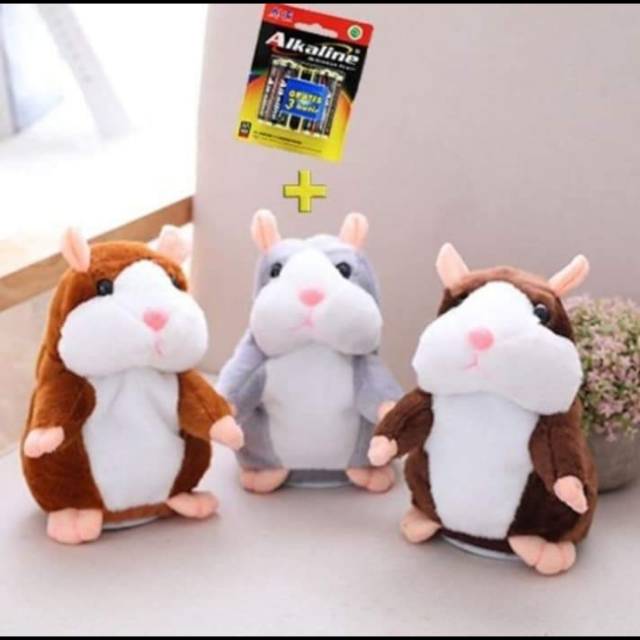 Boneka hamster bisa bicara