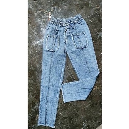 BAGGY RAWIS JEANS BOYFRIEND(BB 40-110KG) STANDAR JUMBO//BOYFRIEND JEANS//BAGGY JEANS