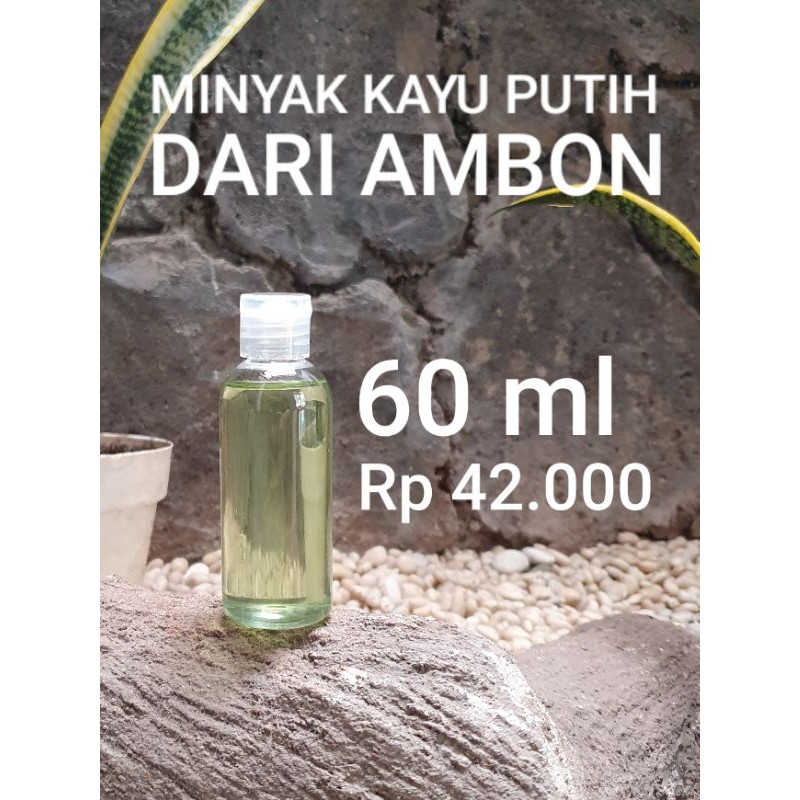 Minyak kayu putih dari Ambon 60 ml. Only Jabodetabek.