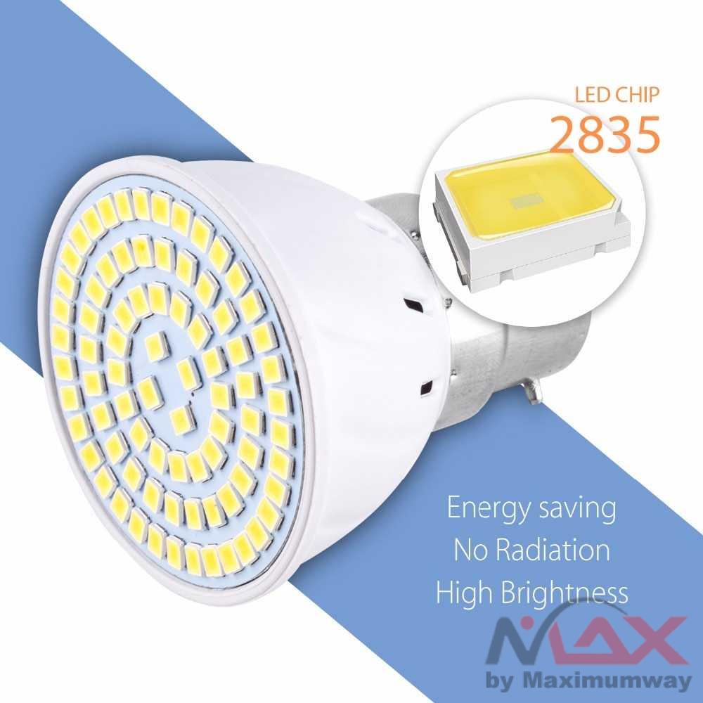 Bohlam Lampu led 220V 9W Super terang dengan 80 titik LED Hemat Energy drat E27 drat umum fitting plafon rumah WENNI Lampu Bohlam LED Spotlight Bulb 80 LEDs 9W 220V