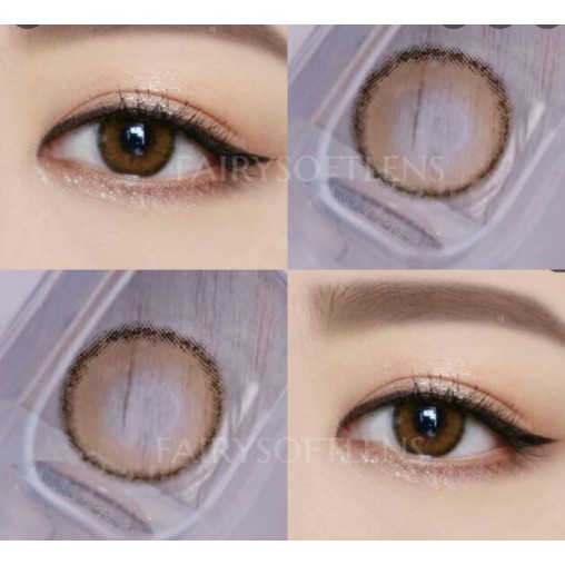 Softlens Kitty Kawaii Mini Ella Hazel / Softlens Brown Natural