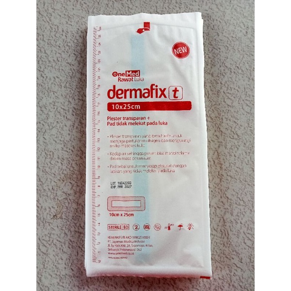 Dermafix Plester Luka Anti Air / Dermafix 10x25 Plester Sesar Anti Air