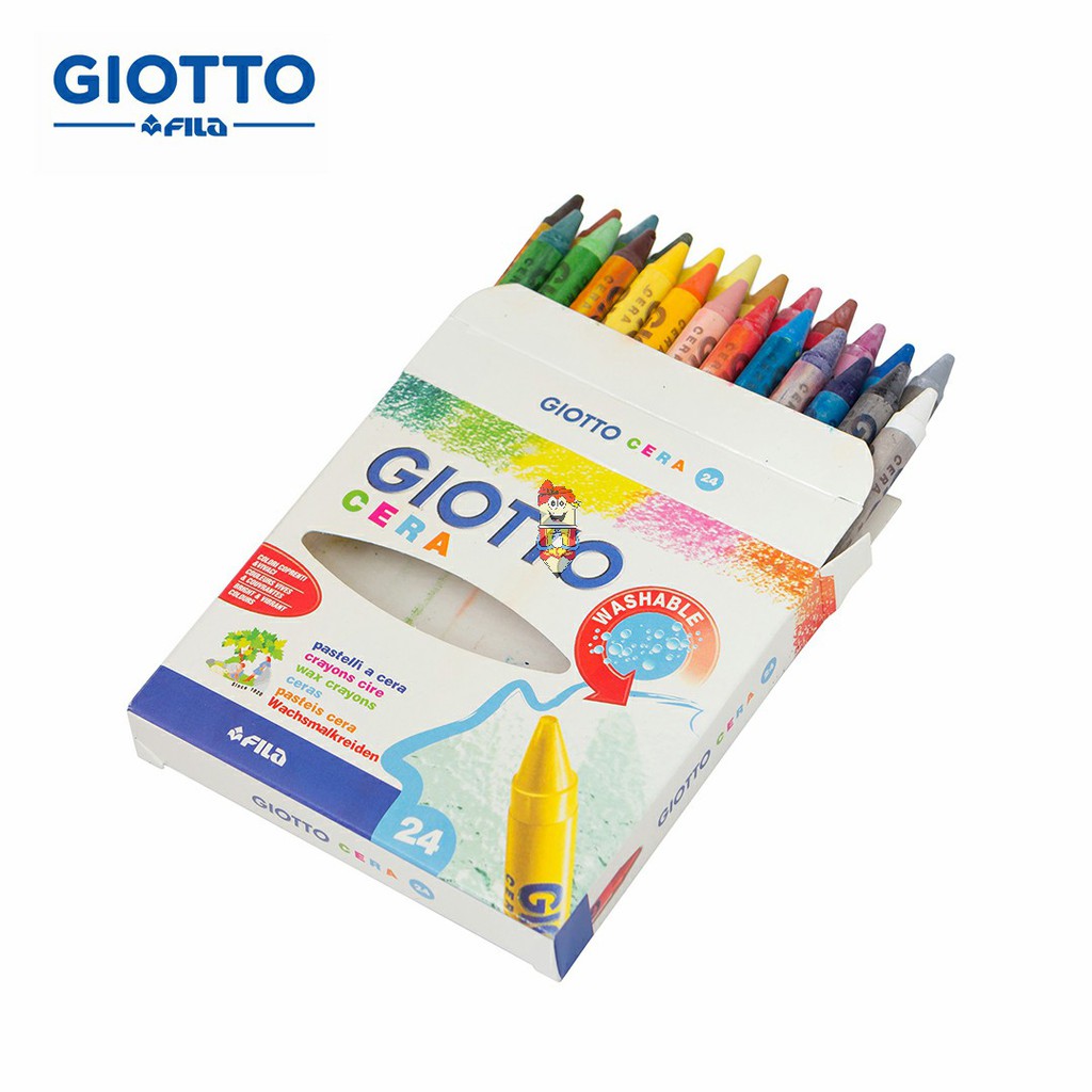 

Crayon Giotto Cera 24 Colors