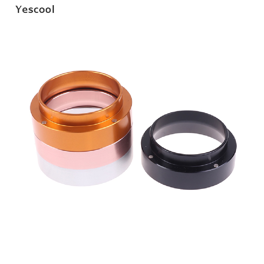 Yescool 51mm Stainless Steel Intelligent Dosing Ring Brewing Bowl Coffee For Make Coffee .