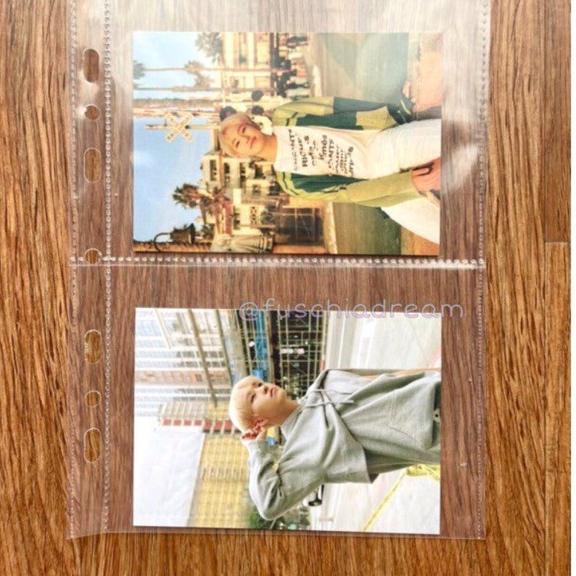 

の Mini Postcard/Bookmark/Photostrip Sleeve (2p) ukuran Binder Kecil (A5) 2/3/6 Ring untuk KPOP Collection な