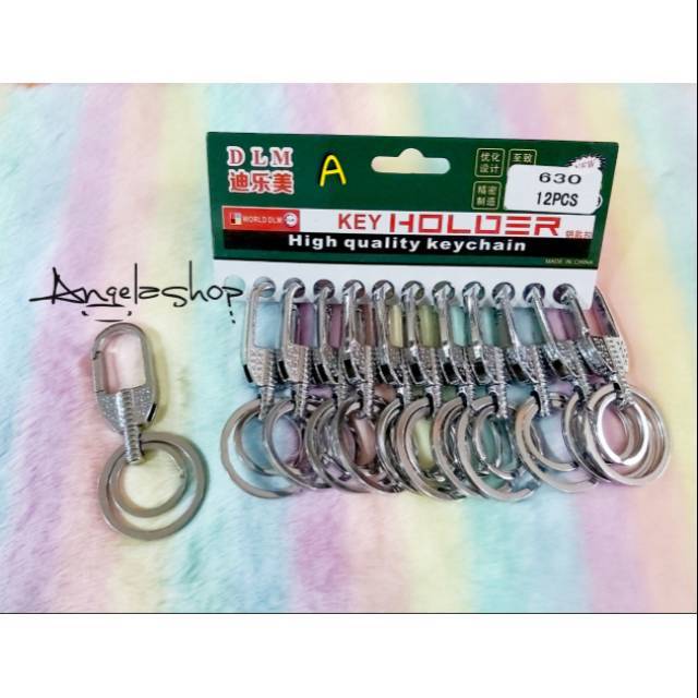 GANTUNGAN KUNCI 4 MODEL/KEYCHAIN/GANTUNGAN KROM BAGUS