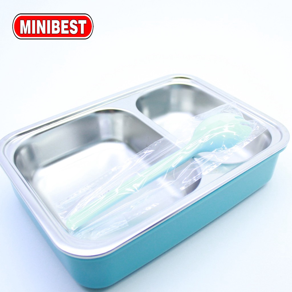 Stainless Steel Lunch Box Bento Kotak Makan Kotak Bekal Dewasa Anak Anti Karat SF-3233