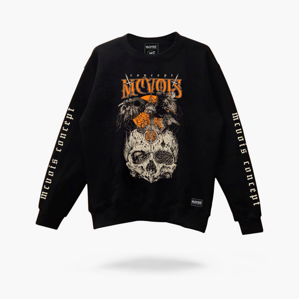 Mcvois Crewneck Hardcore 3 Pria Wanita Premium Distro