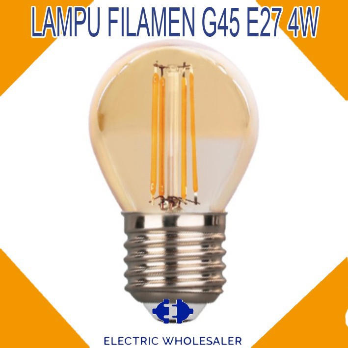 LED FILAMEN G45 E27 4W