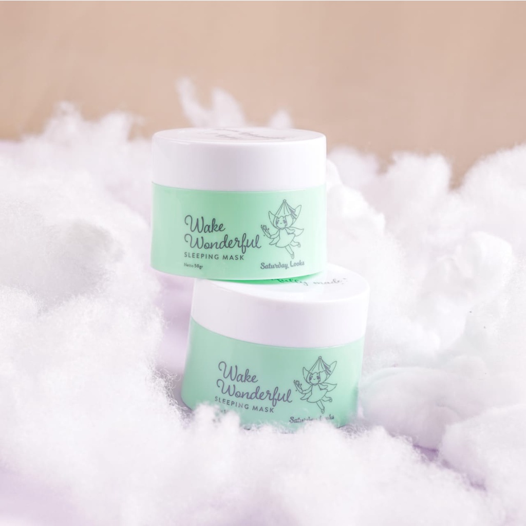 SATURDAY LOOKS Wake Wonderful Sleeping Mask