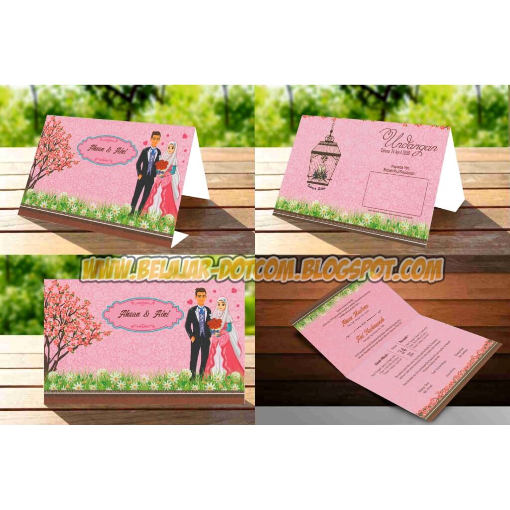 undangan pernikahan ERBA 88194