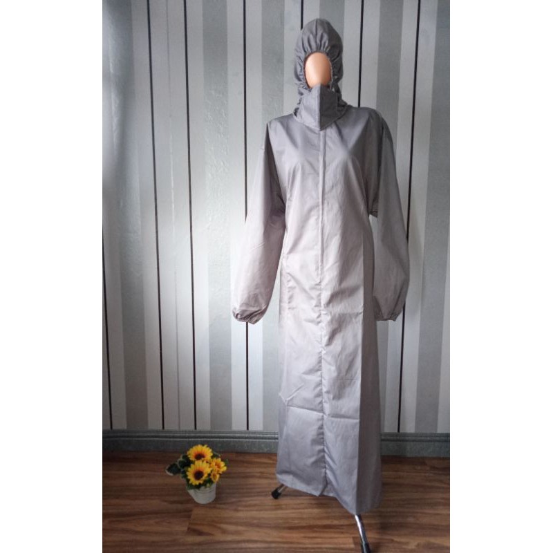 Baju APD Hazmat Gown Hoodie | Reusable