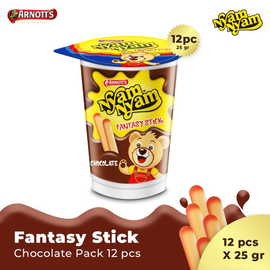 

Nyam-Nyam Fantasy Stick Chocolate - PACK (12 Pcs)