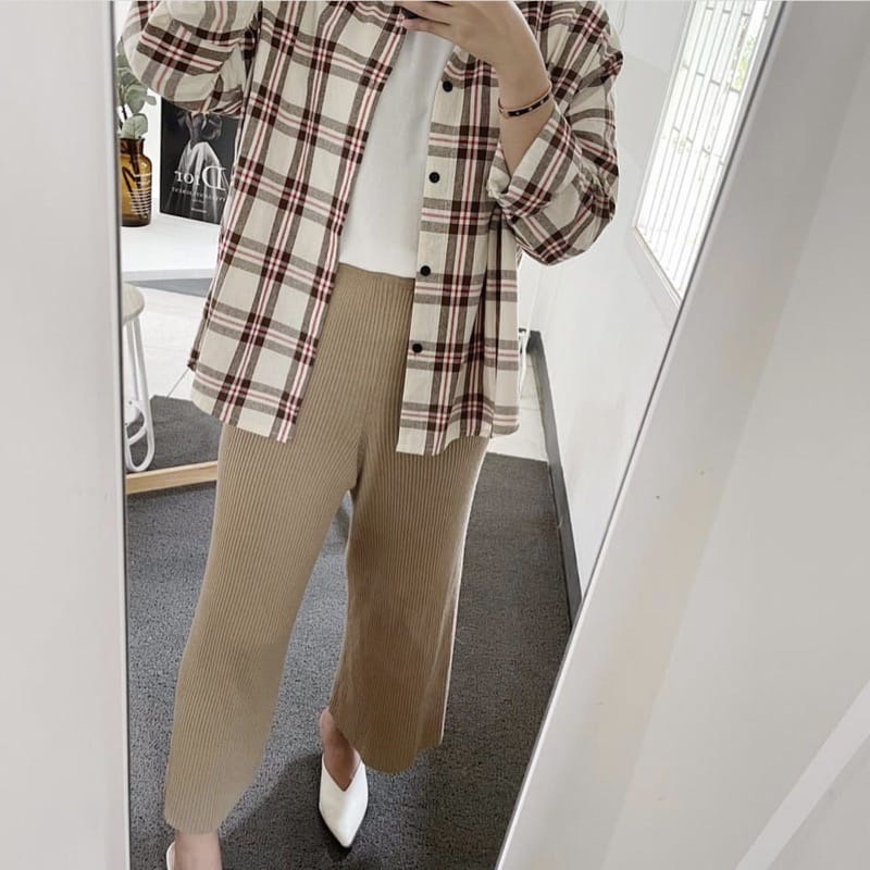 CELANA KULOT RAJUT/CELANA PANJANG/CELANA KULOT HIGH WAIST/CELANA RAJUT