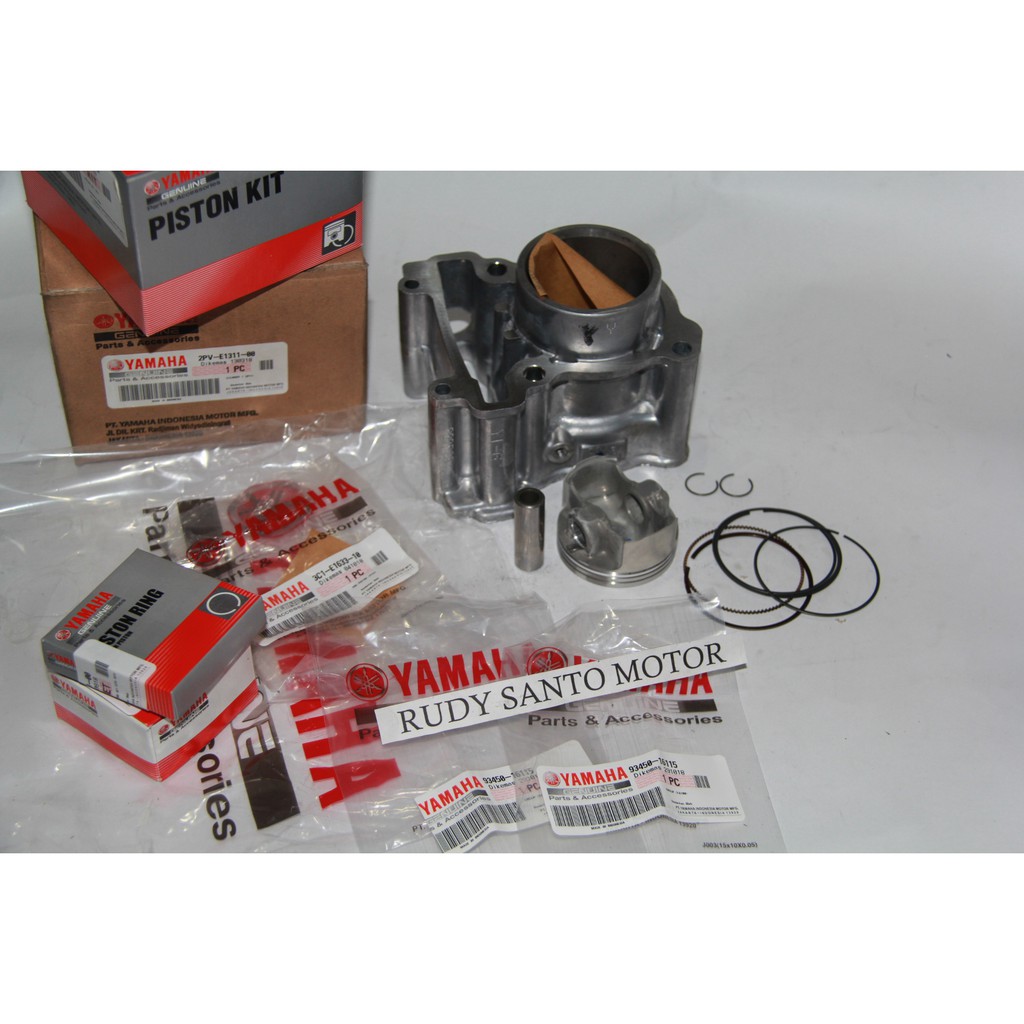 BLOK SEHER BLOK BORING JUPITER MX KING SET ORIGINAL 2PV-E1311-00 & 3C1-WE160-00