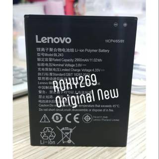 Batre Baterai Batrei Batrai Lenovo BL243 A7000 A7000a A7000+ A7000plus A7700 Plus Ori Original New