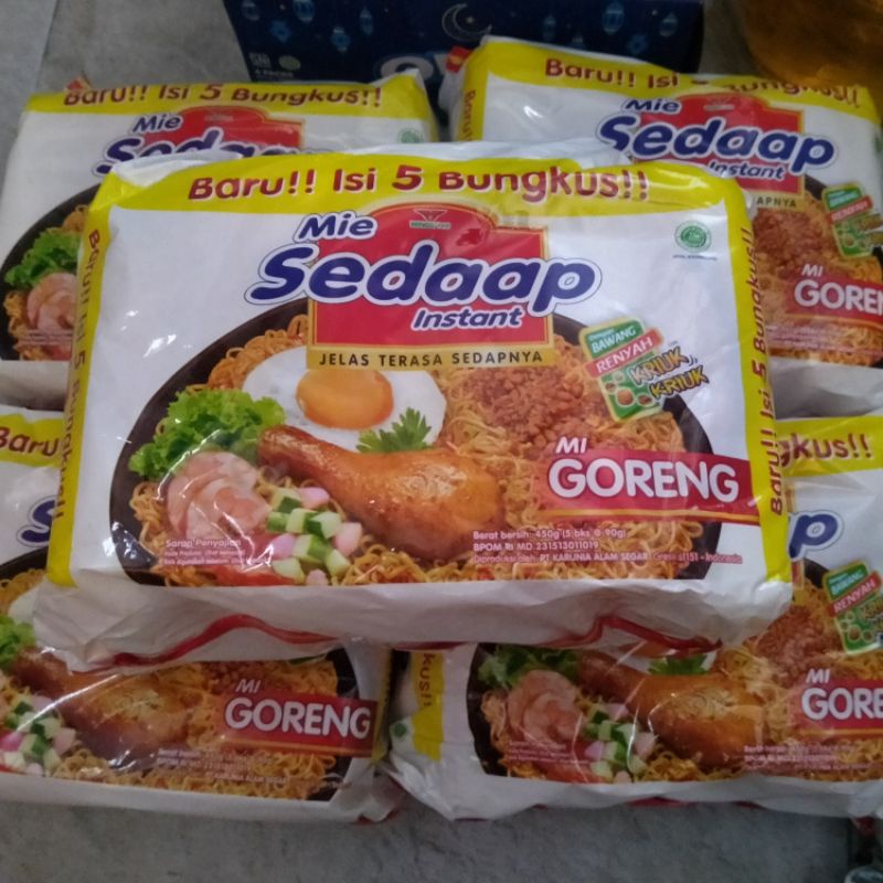 

Sedaap goreng isi 5