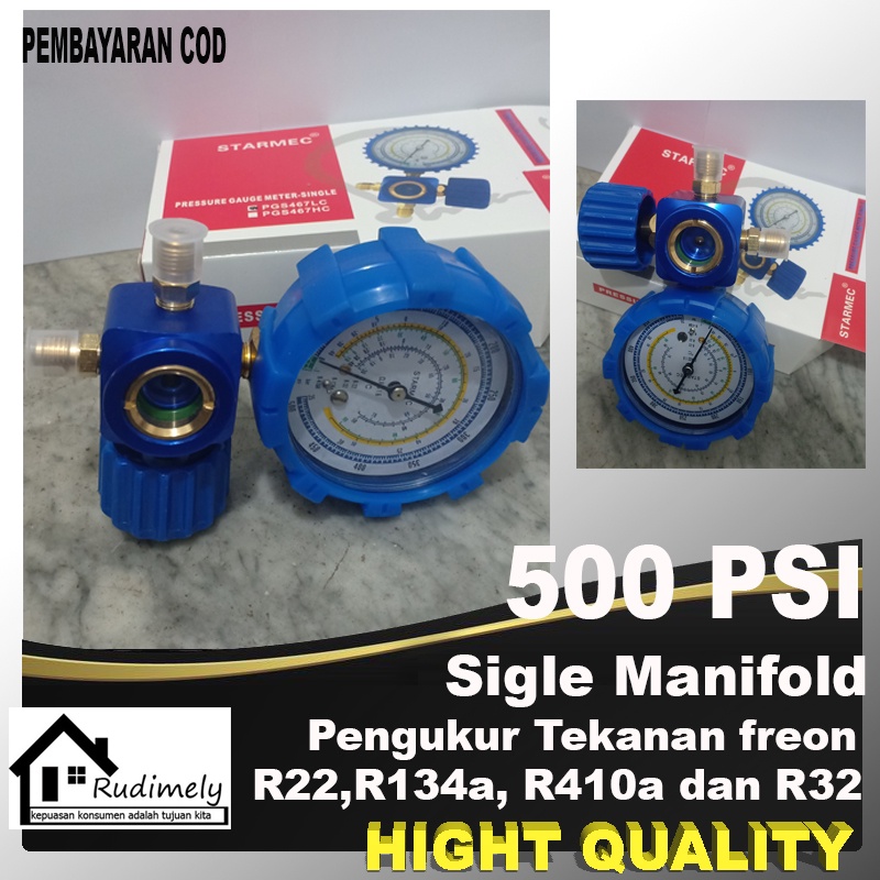 single manifold Pr3on murah kulkas dan ac STARMEC SIGHT GLASS