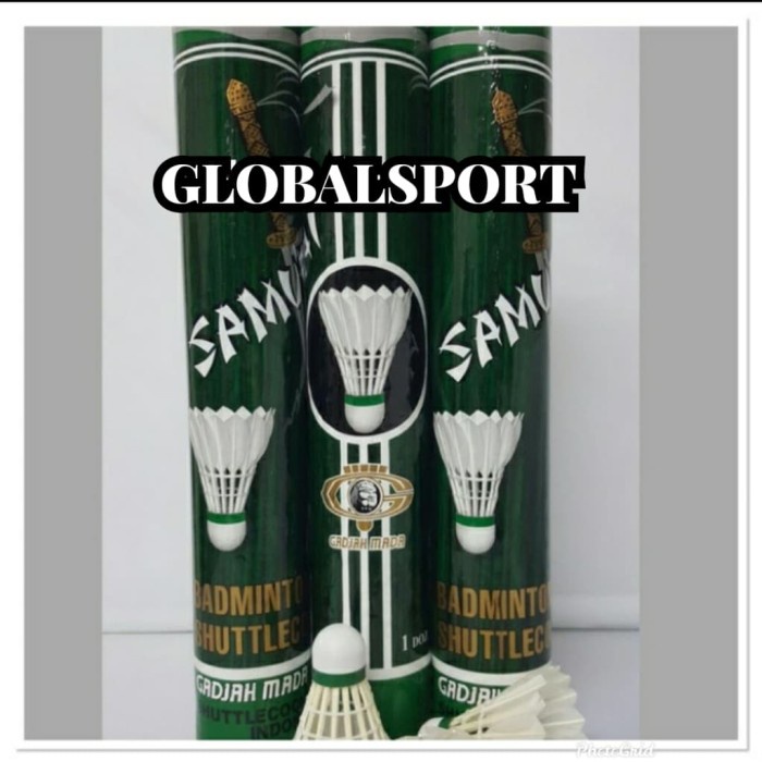 DM kok shuttlecock SAMURAI HIJAU ORIGINAL