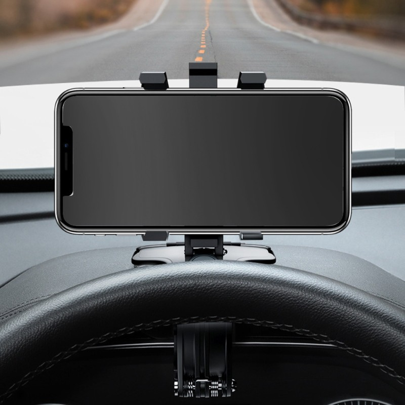 Vivi Braket Stand Holder Smartphone Mount Dashboard Mobil Rotasi 1200 Derajat Untuk Navigasi