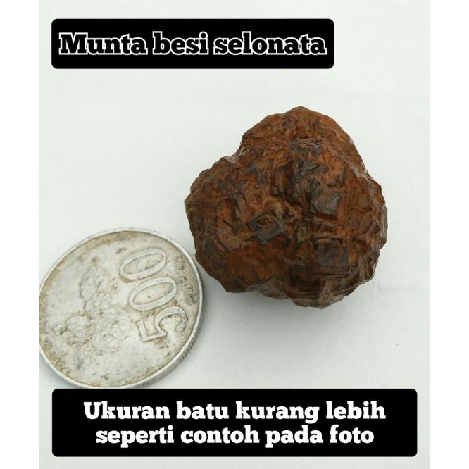munta besi batu Akik selonata /munta besi asli