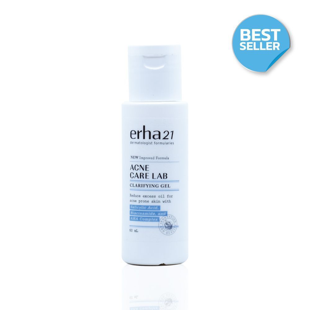 erha21 Acne Care Lab Acne Clarifying Gel 60ml - Toner Jerawat