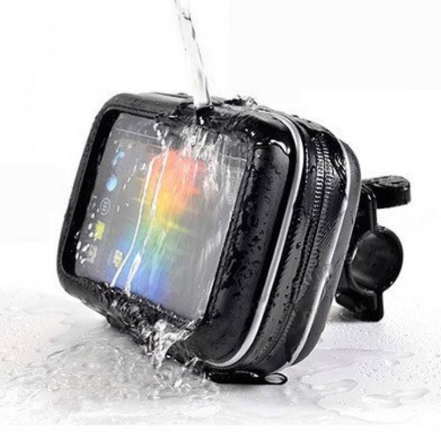 Holder hp pcx tempat dudukan hp gps pcx waterproof