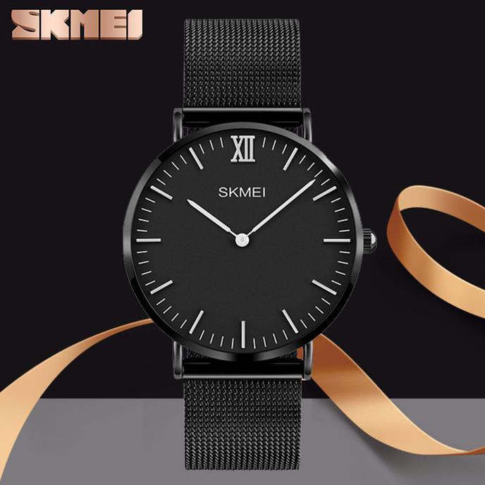 Jam Tangan Original SKMEI 1181 Classic / DW Daniel Wellington - Black