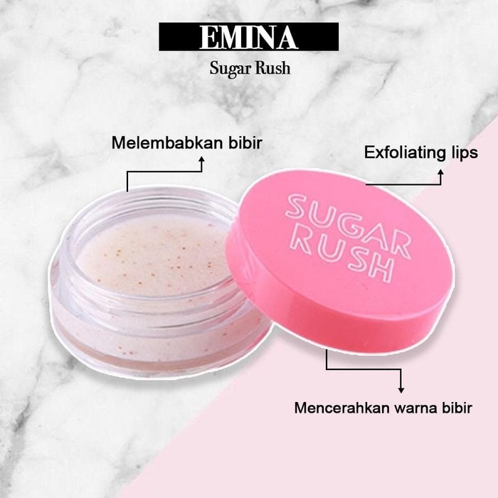 EMINA LIP SCRUB SUGAR RUSH 4.2g