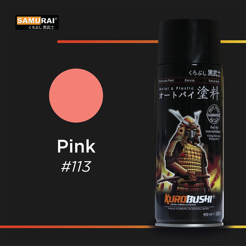 

Samurai No Star 113 - Pink Cat Semprot Cat Aerosol Cat Kompresor