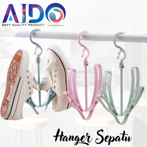 Hanger Sepatu U / Gantungan Jemuran Serbaguna Sepatu Sandal / Hanger Sepatu Multifungsi / ShoeS Hanger U Shaped 126J