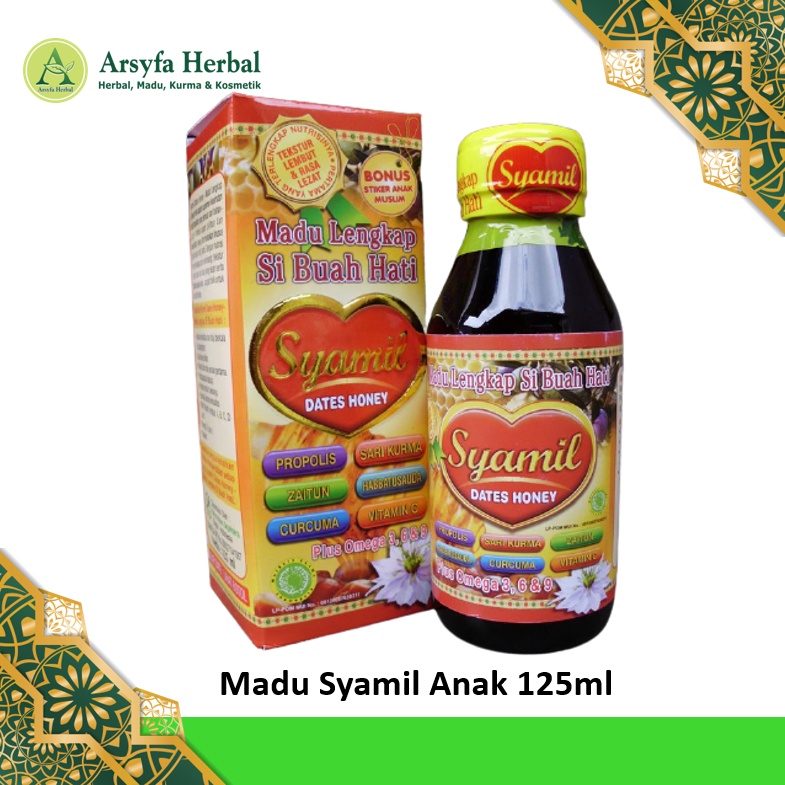 

Madu Syamil Anak Dates Honey Madu Si Buah Hati Isi 125 ml