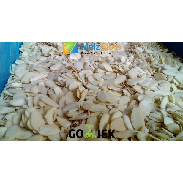 

Hot Produk Kacang Almond Mentah Slice/Potong Tipis,Import "Blue Diamond" 1kg