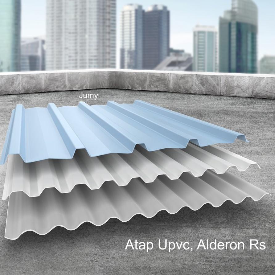 Jual Terbaru Atap Upvc Alderon Rs Tebal Mm Harga Permeter Shopee