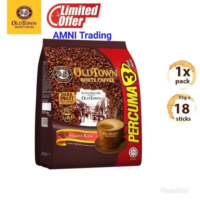 

Old Town white coffee with extra rich (import) - kkp2179
