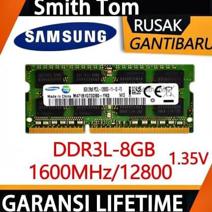 BARU RAM / MEMORY SAMSUNG NOTEBOOK LAPTOP DDR3L 8GB Komputer & Laptop | Komponen Laptop | RAM Laptop