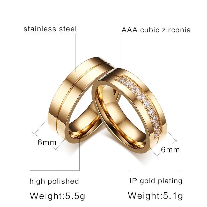 NEW CINCIN NIKAH/ PASANGAN IMPORT01 PREMIUM ANTI KARAT