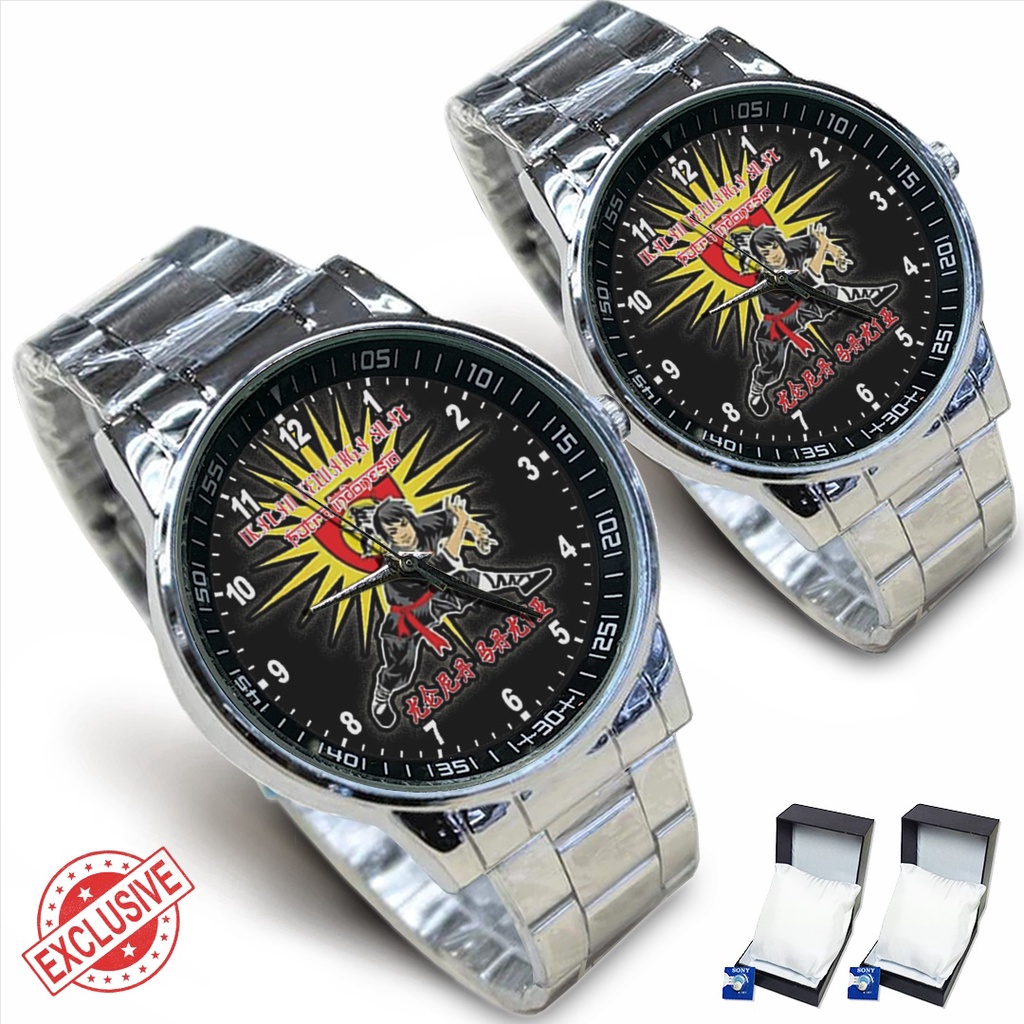 Jam Tangan Rantai Couple KERA SAKTI MOTIF 5 (Awesome)