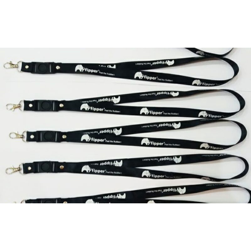 

custome po tali id card lanyard 1.5 sablon minim 30 pcs