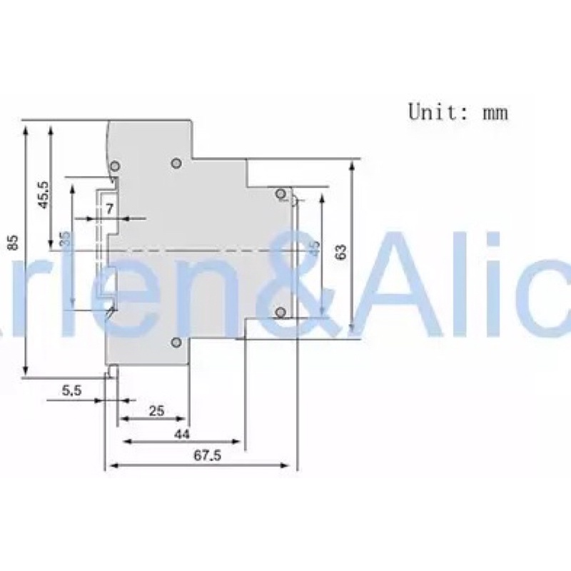 Kontaktor TOCT1 2P 63A 1NO 1NC 2NO 2NC 220V 50/60Hz