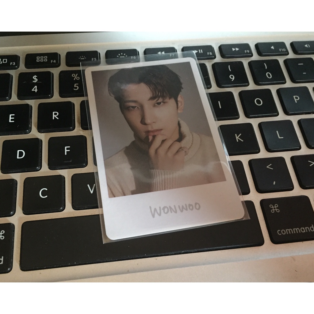 Wonwoo Incomplete Polaroid Special Trading Card