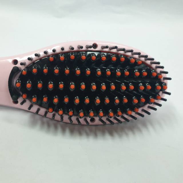 Sisir Catok Pelurus Rambut Elektrik Murah Hair Fast Hair Straightener Original Magic HQT906