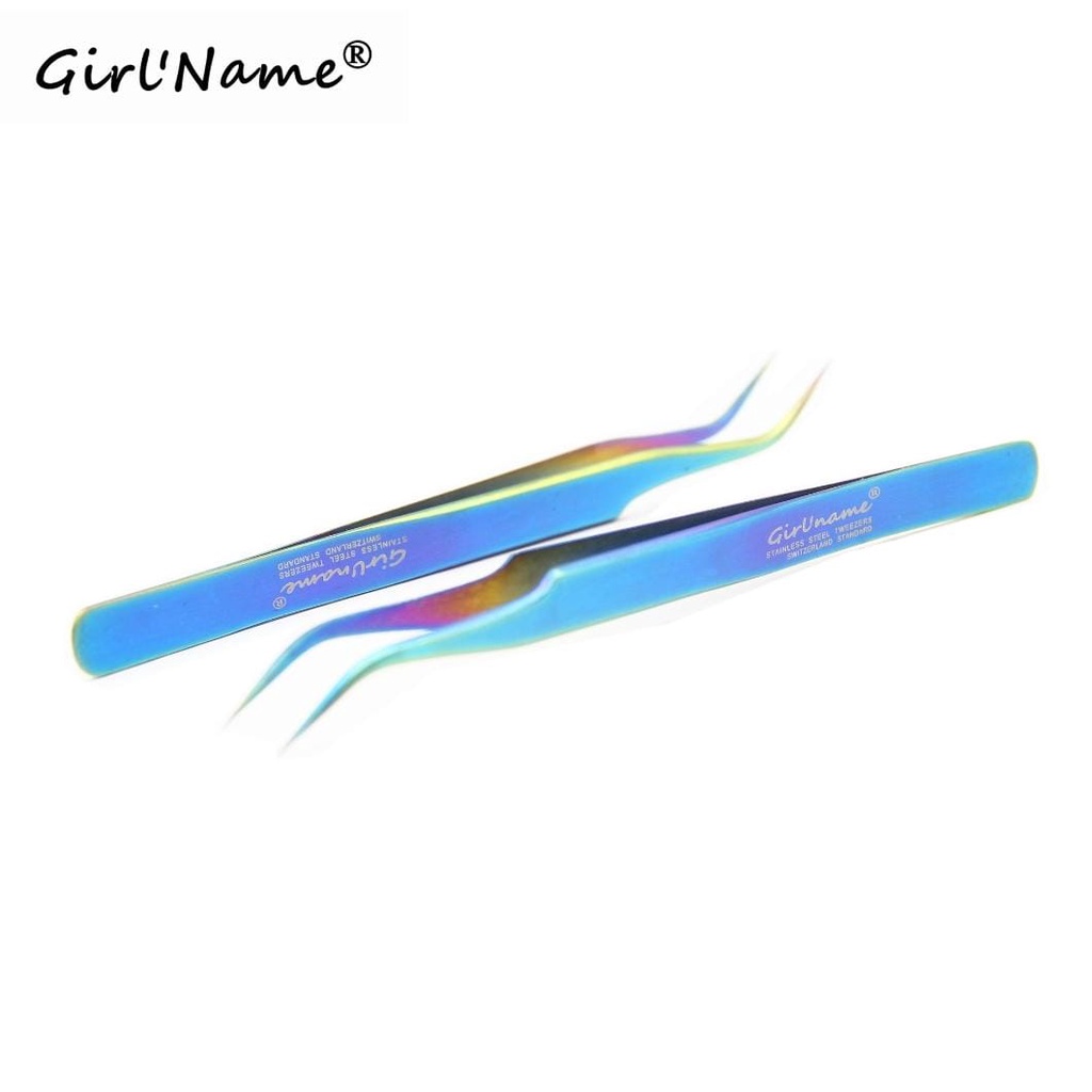 PINSET GIRLNAME RAINBOW PINSET BULUMATA PINSET EYELASH EXTENSION