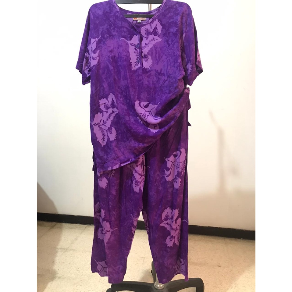 Setelan HP Sunan Piyama batik panjang