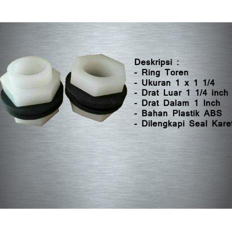 """] mur toren 1 inc, drat toren 1 inch