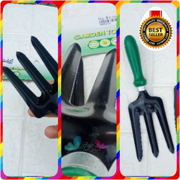 Sekop Garpu Logam Skop Tanah Pasir Kenmaster Cetok Pasir Sekop Mini Bukan Sekop Murahan Plastik