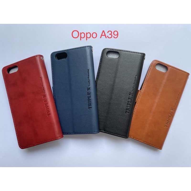 Leather Wallet Flip New Oppo A39