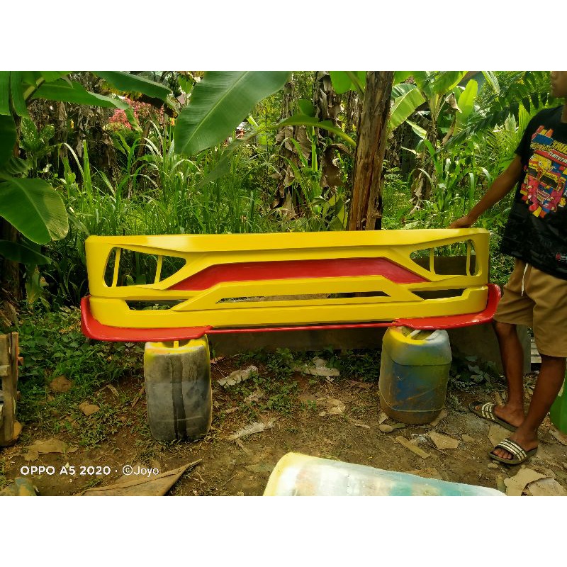 bemper murah jetbus 3 komlit lampu KW untuk truk L300