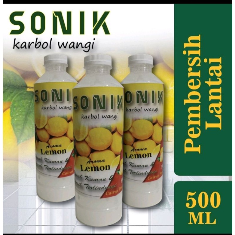 PEMBERSIH LANTAI KARBOL SONIK 500ML KARBOL WANGI KOPI COKELAT LEMON PINUS KARBOL MURAH